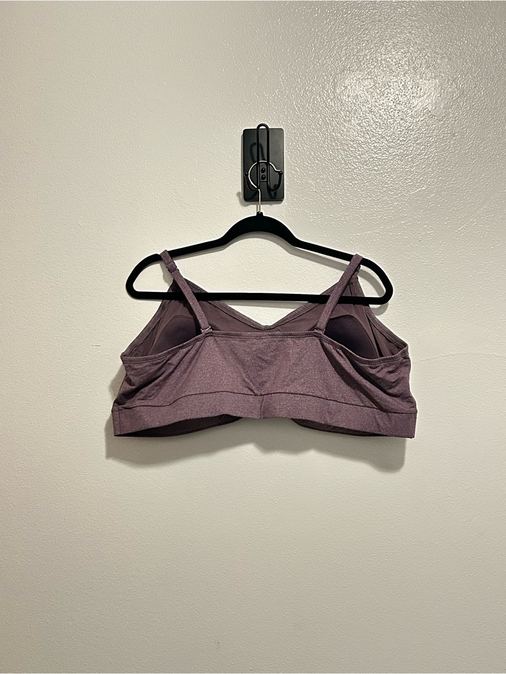 NWOT Torrid CURV Lightly Lined Heather Cross Front Bralette Purple 4 4X - Picture 3 of 4